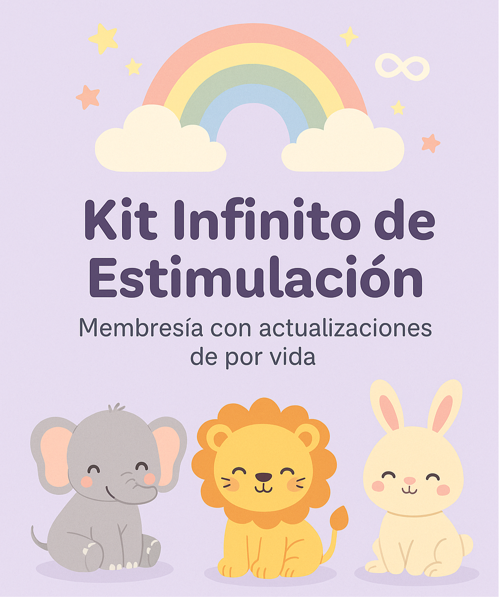 ♾️ Kit Infinito de Estimulación 🦁🌈 ACCESO A ACTUALIZACIONES DE POR VIDA.